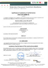 Certificate EN (67916)