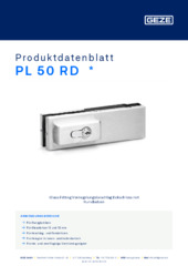 PL 50 RD  * Produktdatenblatt DE