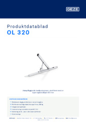 OL 320 Produktdatablad SV