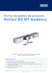 Rollan 80 NT madeira Ficha de dados de produto PT