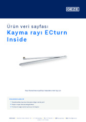 Kayma rayı ECturn Inside Ürün veri sayfası TR