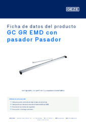 GC GR für EMD mit C-Profil Ficha de datos del producto ES