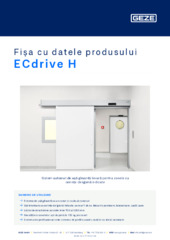 ECdrive H Fișa cu datele produsului RO