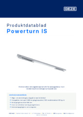 Powerturn IS Produktdatablad SV