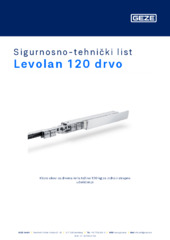 Levolan 120 drvo Sigurnosno-tehnički list HR