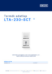 LTA-230-SCT  * Termék adatlap HU