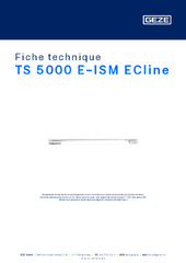 TS 5000 E-ISM ECline Fiche technique FR