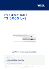 TS 5000 L-E Produktdatablad DA