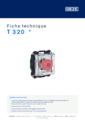 T 320  * Fiche technique FR