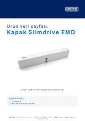Kapak Slimdrive EMD Ürün veri sayfası TR