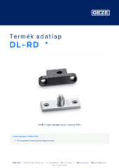 DL-RD  * Termék adatlap HU