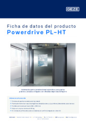 Powerdrive PL-HT Ficha de datos del producto ES