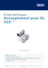 Accouplement pour OL 320 Fiche technique FR