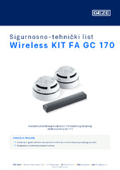 Wireless KIT FA GC 170 Sigurnosno-tehnički list HR