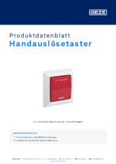 Handauslösetaster Produktdatenblatt DE