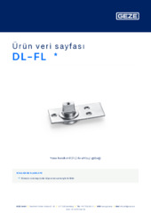 DL-FL  * Ürün veri sayfası TR