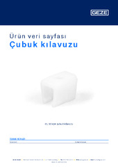 Çubuk kılavuzu Ürün veri sayfası TR