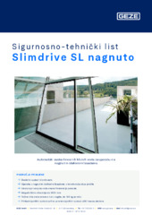 Slimdrive SL nagnuto Sigurnosno-tehnički list HR