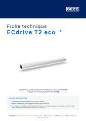 ECdrive T2 eco  * Fiche technique FR