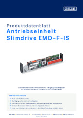 Antriebseinheit Slimdrive EMD-F-IS Produktdatenblatt DE
