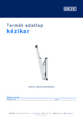 kézikar Termék adatlap HU