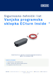 Vanjska programska sklopka ECturn Inside  * Sigurnosno-tehnički list HR