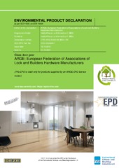 Product declaration (LEED, DGNB, EPD) EN (897737)