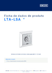 LTA-LSA  * Ficha de dados de produto PT