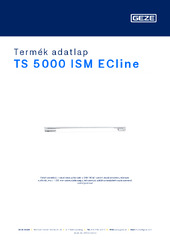 TS 5000 ISM ECline Termék adatlap HU