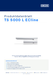 TS 5000 L ECline Produktdatenblatt DE