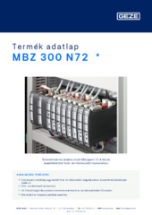 MBZ 300 N72  * Termék adatlap HU