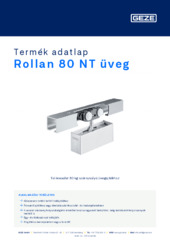 Rollan 80 NT üveg Termék adatlap HU