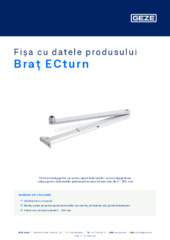 Braț ECturn Fișa cu datele produsului RO