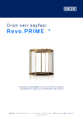 Revo.PRIME  * Ürün veri sayfası TR