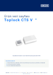 Toplock CTS V  * Ürün veri sayfası TR