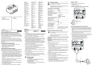Supplementary sheet DE EN (2511689)