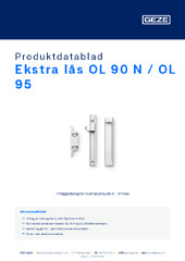 Ekstra lås OL 90 N / OL 95 Produktdatablad NB