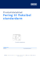 Führung flexibles Gestänge Produktdatablad DA