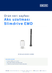 Aks uzatması Slimdrive EMD Ürün veri sayfası TR