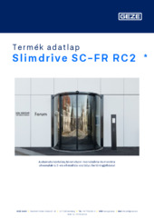 Slimdrive SC-FR RC2  * Termék adatlap HU