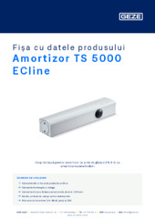 Amortizor TS 5000 ECline Fișa cu datele produsului RO