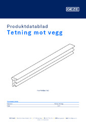 Tetning mot vegg Produktdatablad NB