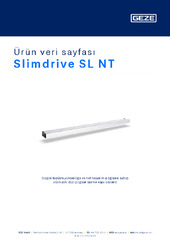 Slimdrive SL NT Ürün veri sayfası TR