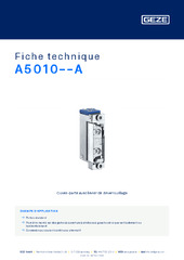 A5010--A Fiche technique FR
