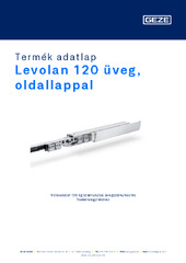 Levolan 120 üveg, oldallappal Termék adatlap HU