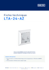 LTA-24-AZ Fiche technique FR
