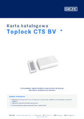 Toplock CTS BV  * Karta katalogowa PL