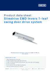 Slimdrive EMD Invers Product data sheet EN