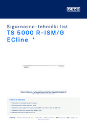 TS 5000 R-ISM/G ECline  * Sigurnosno-tehnički list HR