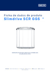 Slimdrive SCR GGS  * Ficha de dados de produto PT